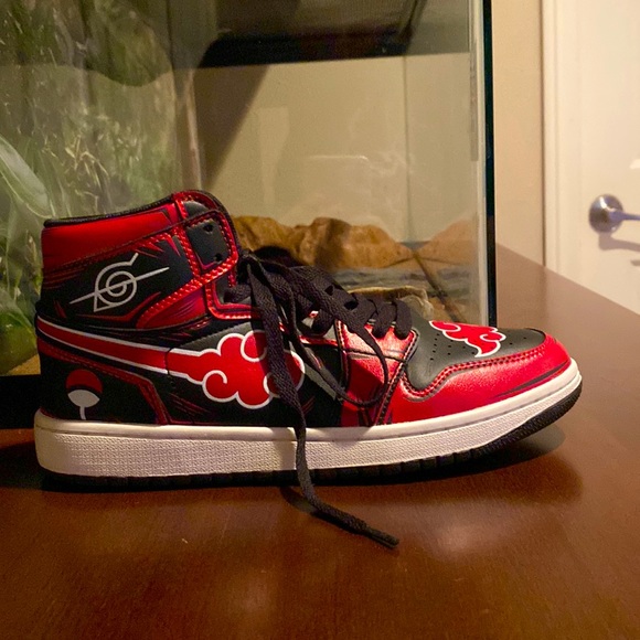 Naruto red akatsuki shoes - Picture 1 of 4